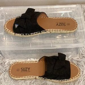 Suzy Shier espadrilles size 8